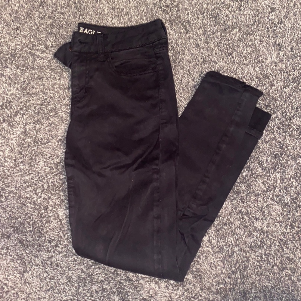 AE Black Jeggings
